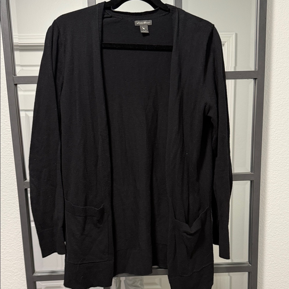 Eddie Bauer Charcoal Knit Sweater